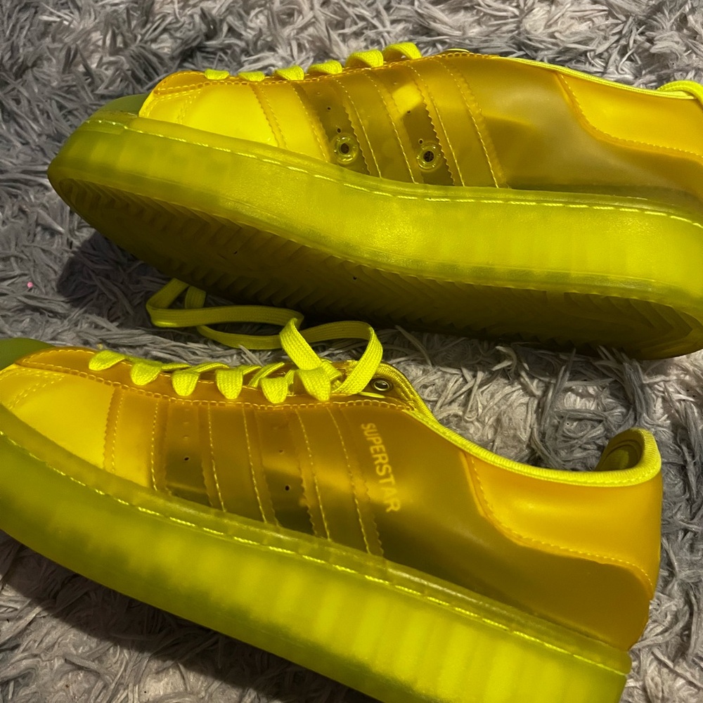 Neon jelly Adidas Superstar Sneakers